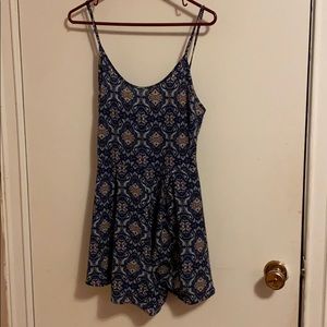 Blue romper